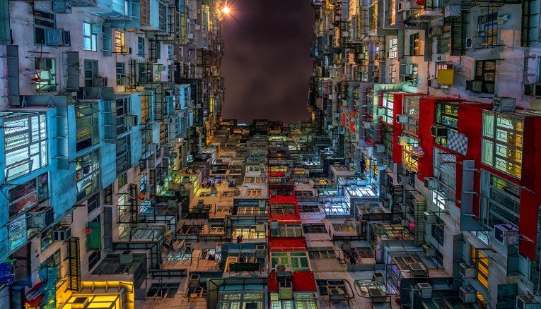 Фото Гонконга – новый вид городских джунглей.Фото Гонконга – новый вид городских джунглей.